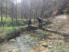 2018年3月份華縣毛家溝地形圖測量